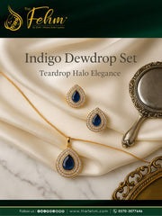 Indigo Dewdrop Set